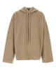 The Row Terry Drastring Knitted Hoodie