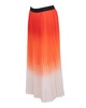 Karl Lagerfeld Pleated Mesh Ombre Skirt