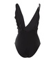 Karl Lagerfeld Signature Asymmetric Swimsuit