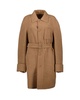 Dior Belted Button-Up Coat