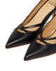 Francesco Russo Cut-Out Detailed Pointed-Toe Pumps