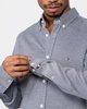 1985 Knitted Long Sleeve Mens Slim Fit Shirt