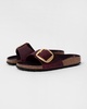 birkenstock madrid big buckle zinfandel sandal