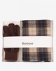 Tartan Mens Scarf & Glove Gift Set