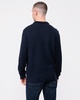 Kurnle Mens Long Sleeve T Knit Funnel Neck Jumper