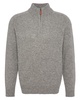 Talder Mens Half Zip Knitted Jumper