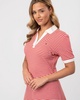 F&F Open Placket Lyocell Womens Polo Dress