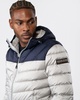 Aerons Colour-Block 3 Mens Hooded Puffer Jacket