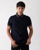 Tipped Mens Slim Fit Polo