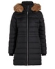 Tyra Long Down Fauz Fur Womens Jacket