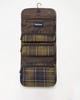 Tartan Hanging Mens Washbag