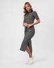 Breton Womens Midi Polo Dress