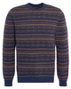 Orkney Mens Fair Isle Crew Neck Sweater