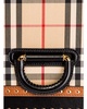 Medium D Ring Vintage Check Stud Crossbody Bag