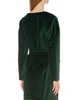 Batsheva Velvet Bow Jacket - Green