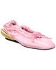 LANVIN Bumpr Satin Ballerina Flat