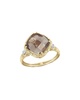 I. REISS 14K 3.55 ct. tw. Diamond & Smokey Topaz Cocktail Ring