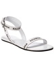 Balenciaga Logo Leather Sandal