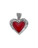 Samuel B. Silver Heart Pendant