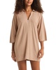 Z SUPPLY Mallory Slub Linen-Blend Cover-Up