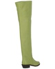 Ferragamo Bucaneve Leather Over-The-Knee Boot