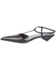 Prada Leather Pointy-Toe Slingback Pump