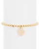 ADORNIA 14K Over Silver Ball Bead Bracelet