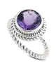 Samuel B. Silver 2.70 ct. tw. Amethyst Twisted Ring