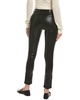 rag & bone Nina Coated Black High-Rise Skinny Jean