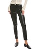 rag & bone Nina Coated Black High-Rise Skinny Jean