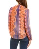 Elie Tahari Crinkle Bali Silk Shirt