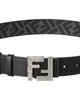 FENDI Squared FF Reversible Leather Belt