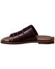 Ferragamo Damien Croc-Embossed Leather Sandal