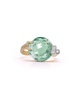 I. Reiss 14K 6.31 ct. tw. Diamond & Green Amethyst Ring