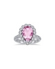 Gem Spark 14K 5.41 ct. tw. Diamond & Pink Topaz Ring