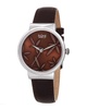 Burgi Women's Leather Watch