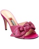 Gucci Bow Detail Satin Sandal