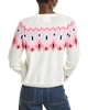 wool & cashmere-blend pastel fairisle jumper