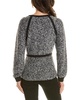 Donna Karan Ribbed Inset Pullover