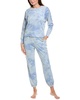 Splendid 2pc Velour Pullover Pajama Set