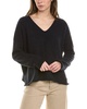 EILEEN FISHER Boucle Cashmere-Blend Sweater