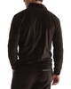 rome velour zip through jacket