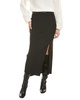 Helmut Lang Seamed Wool-Blend Midi Skirt