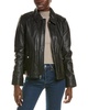 Cole Haan Smooth Leather Jacket