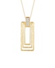 I. Reiss 14K 0.08 ct. tw. Diamond Pendant