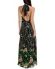 Ungaro Anika Print Halter Maxi Dress