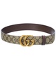 Gucci GG Marmont Reversible GG Supreme Canvas & Leather Belt