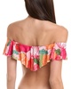 Trina Turk Sunny Bloom Bandeau Bikini Top