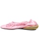 LANVIN Bumpr Satin Ballerina Flat