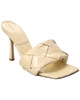 Bottega Veneta The Lido Intrecciato Patent Sandal